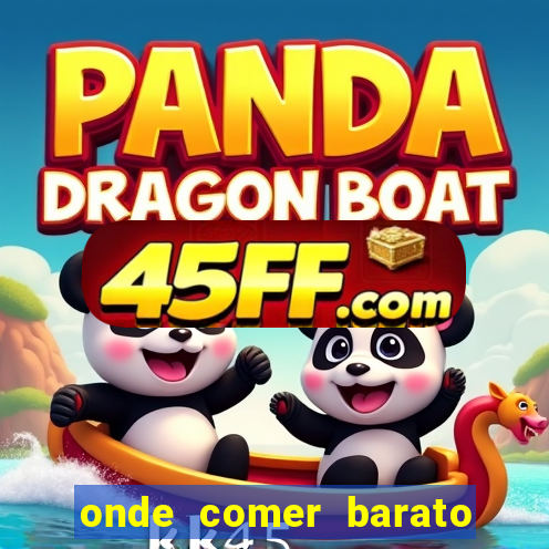 onde comer barato aeroporto santos dumont